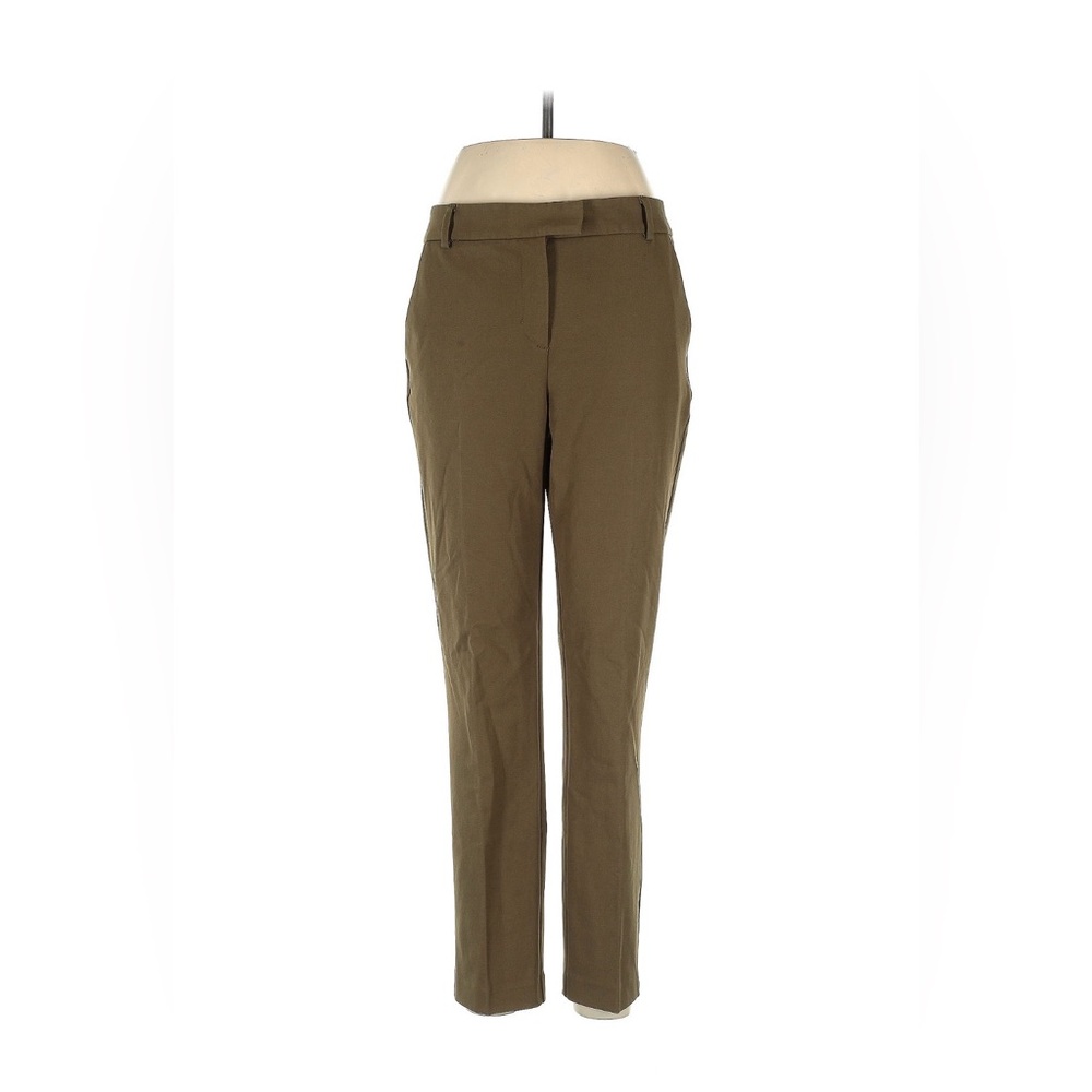Reiss Olive Straight-Leg Trousers